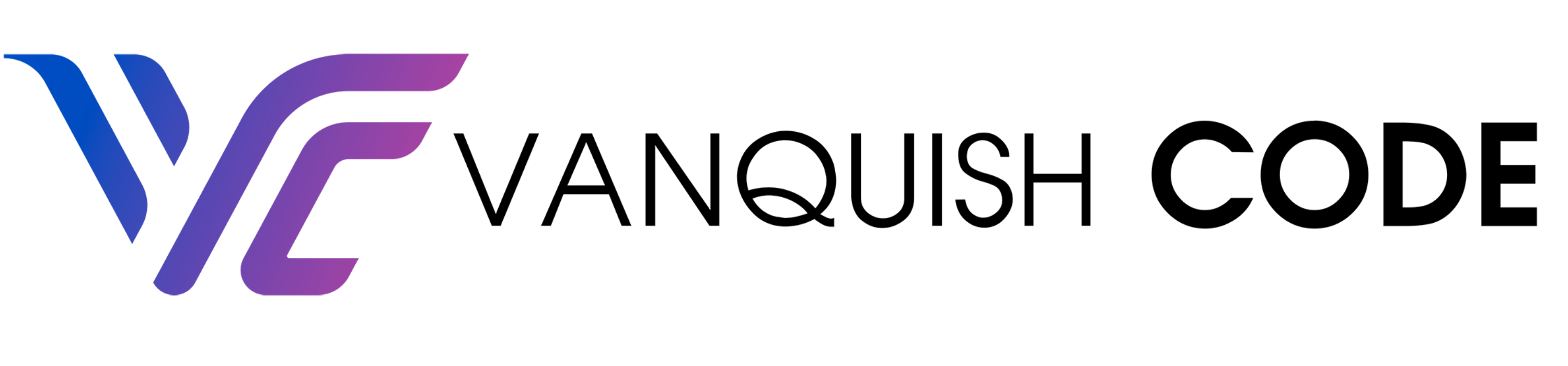 Vanquish Code Logo